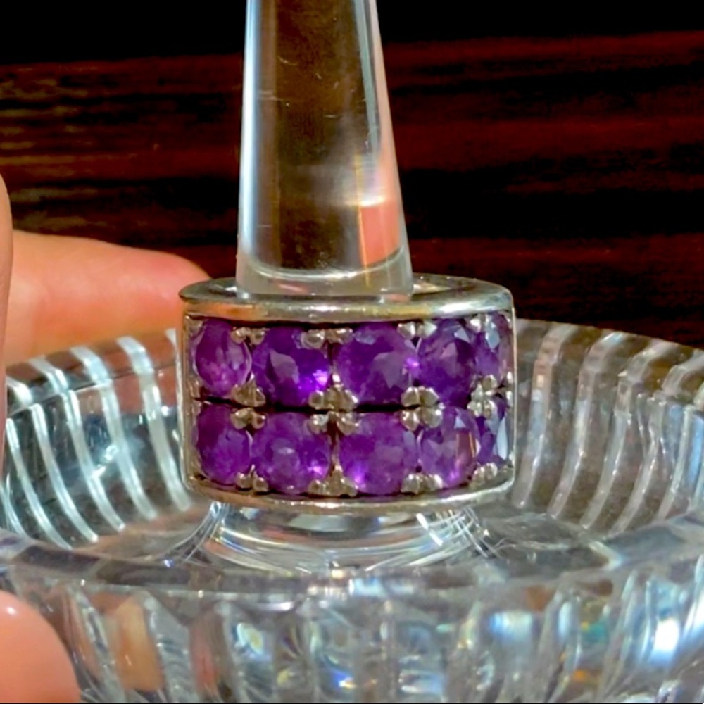 Pianegonda Cocktail Purple Amethyst Ring